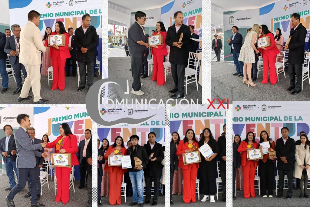 galardonados con el premio municipal de la juventud en san antonio la isla