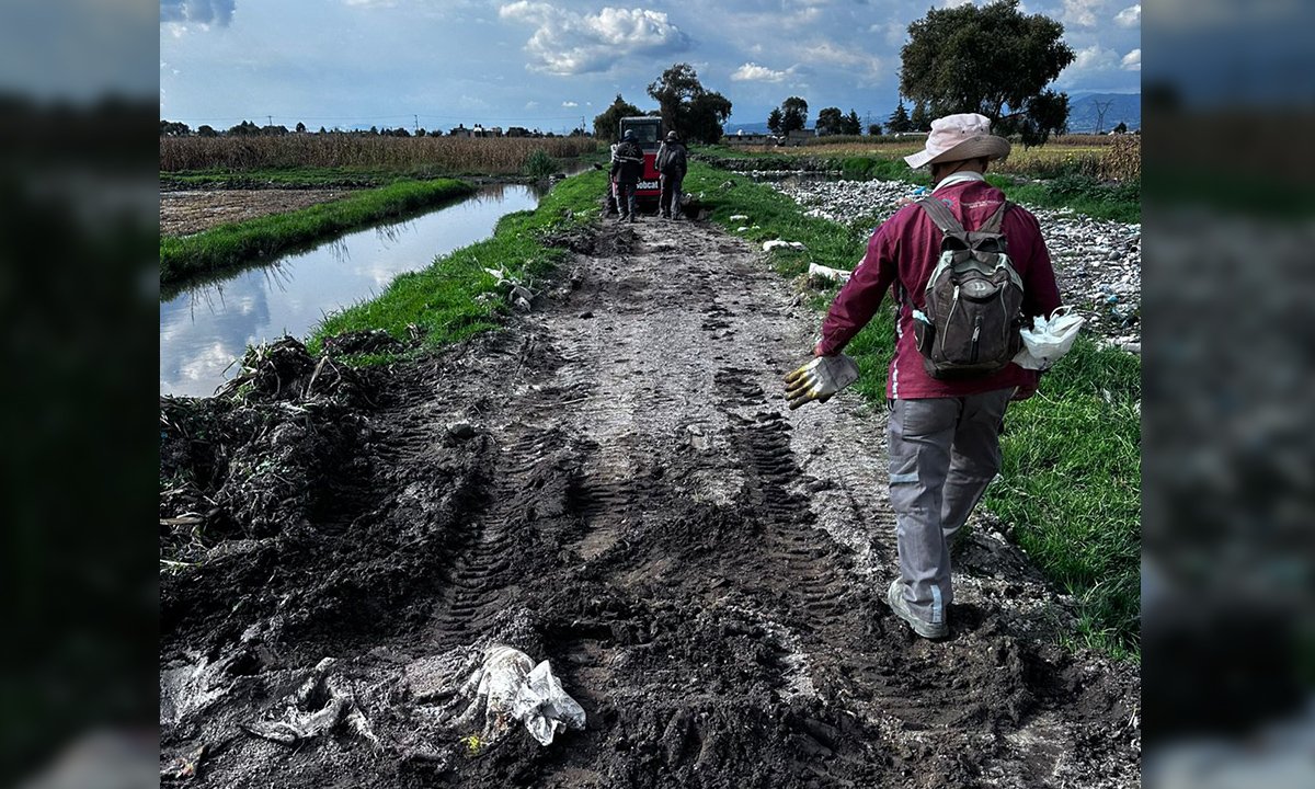 Avanzan rehabilitaciones en Toluca por inundaciones