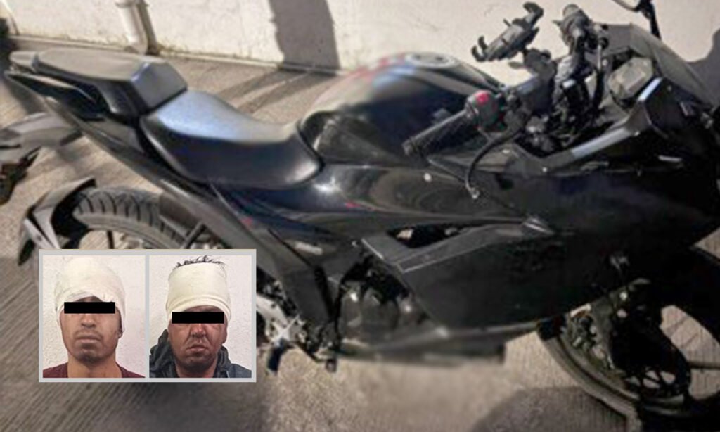 Estos hombres fueron golpeados por vecinos en Capulhuac y los detuvieron