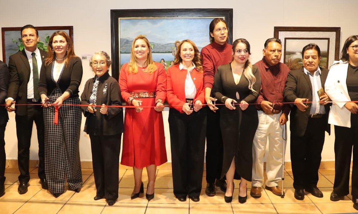 Inaugura San Mateo Atenco sala de arte dedicada a Rosa Nava de López