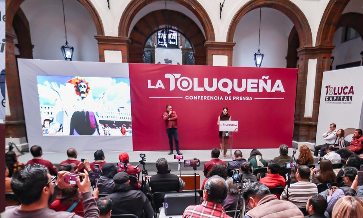 Toluca refuerza seguridad para cierre de la Feria Alfeñique 2025
