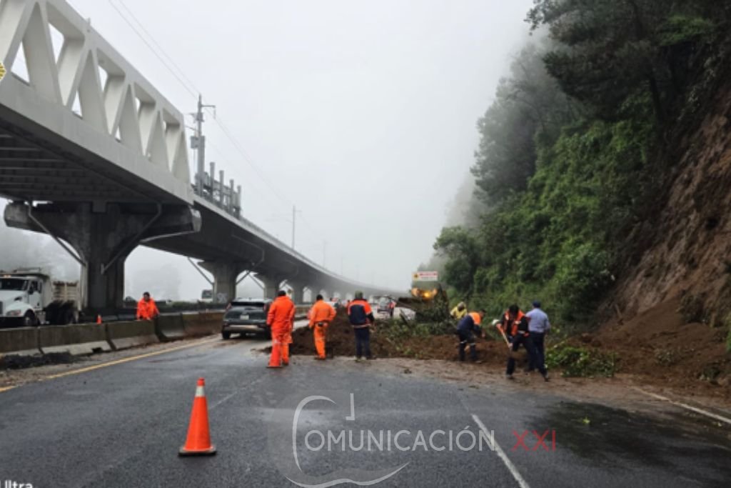 deslave en la mexico-toluca