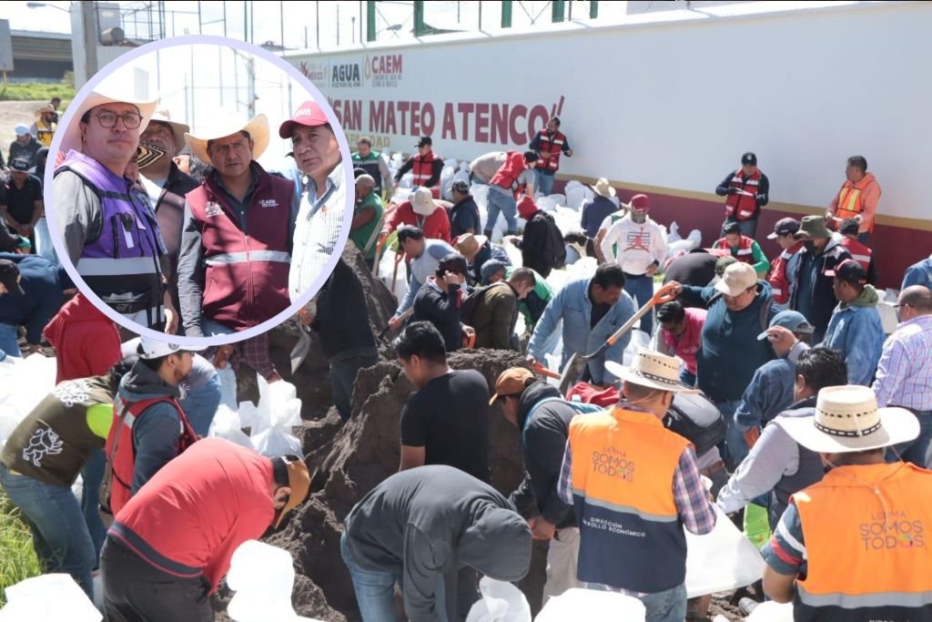 encostalamiento de limites del río Lerma
