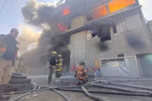incendio en fábrica de Ecatepec
