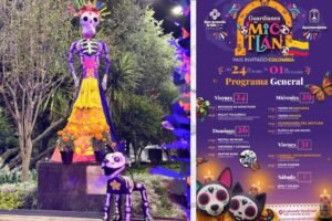 San Antonio la Isla se viste de gala para recibir a sus difuntos con Guardianes del Mictlán alcaldesa Ale Castro invita