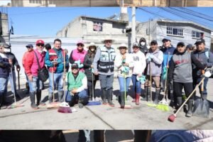 jornada de limpieza en La Ciénega