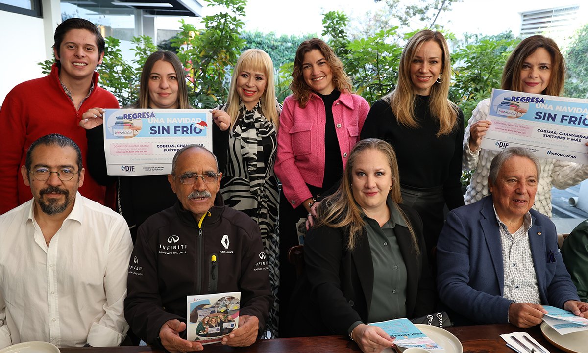 Llega colecta “Una Navidad Sin Frío” a Huixquilucan