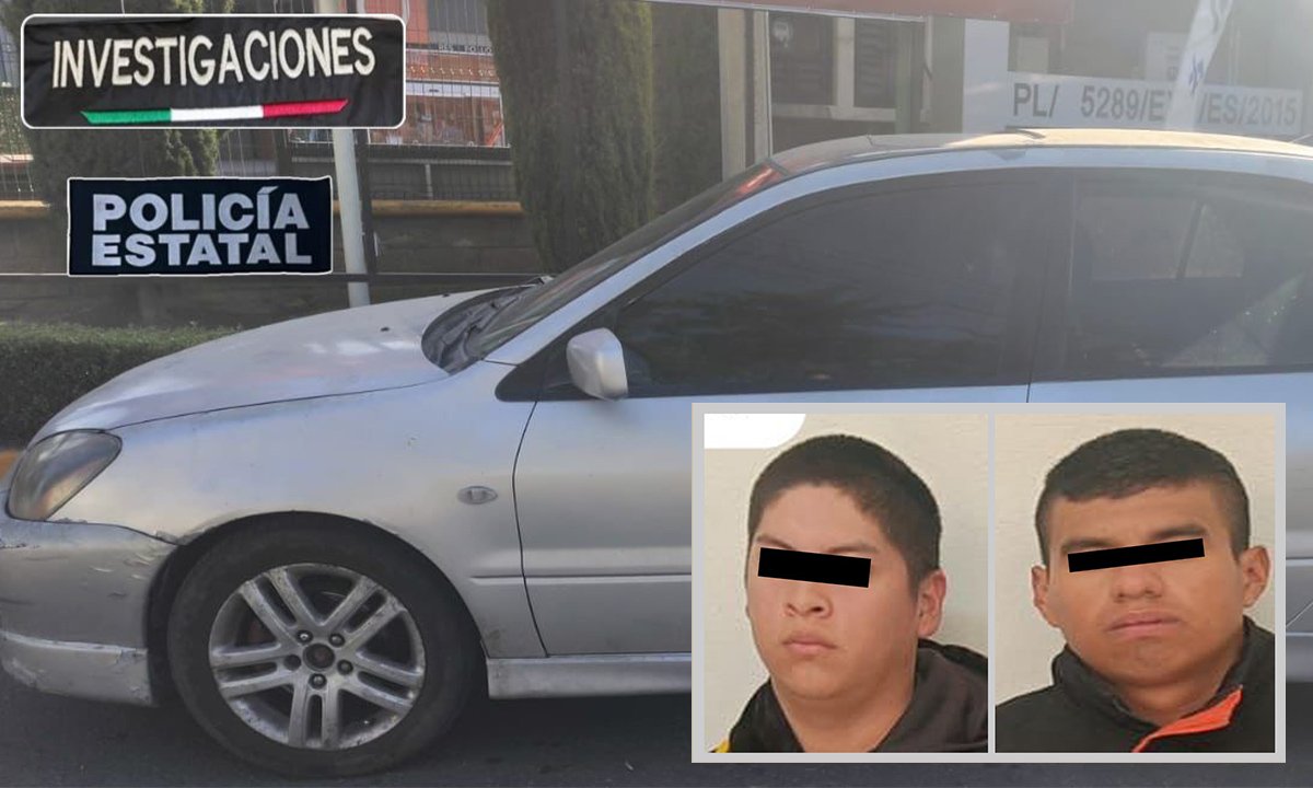 Olor a marihuana delata a dos hombres en Toluca