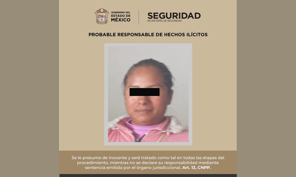 Policía de Género se lleva detenida a mujer en Zinacantepec