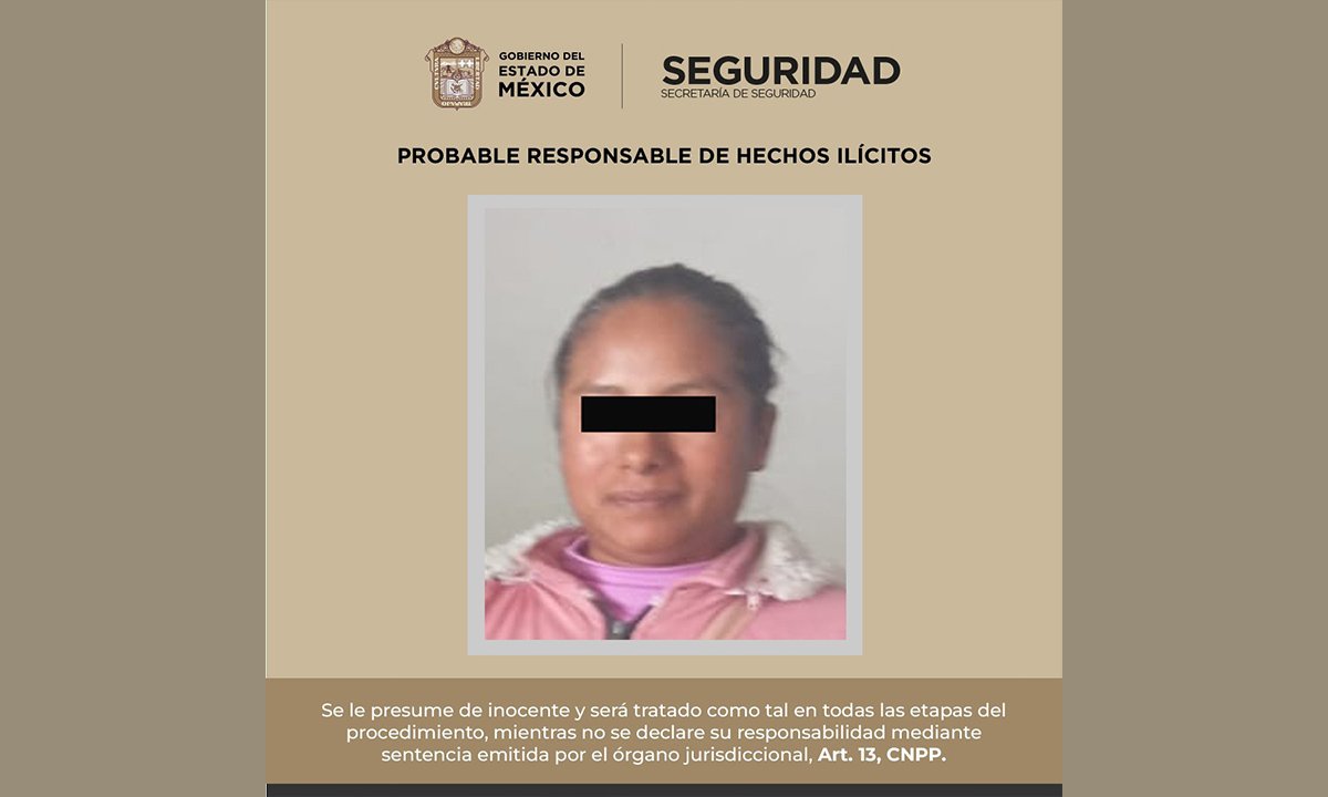 Policía de Género se lleva detenida a mujer en Zinacantepec