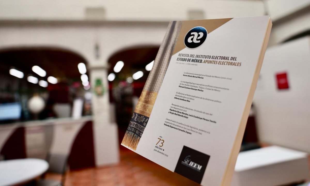 Revista del IEEM explora alternancias y participación ciudadana