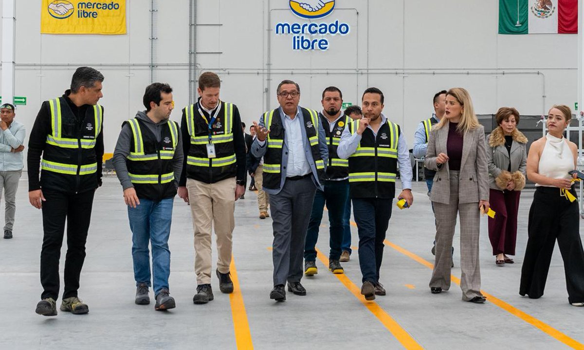 Toluca estrena el centro logístico más grande de Mercado Libre en México