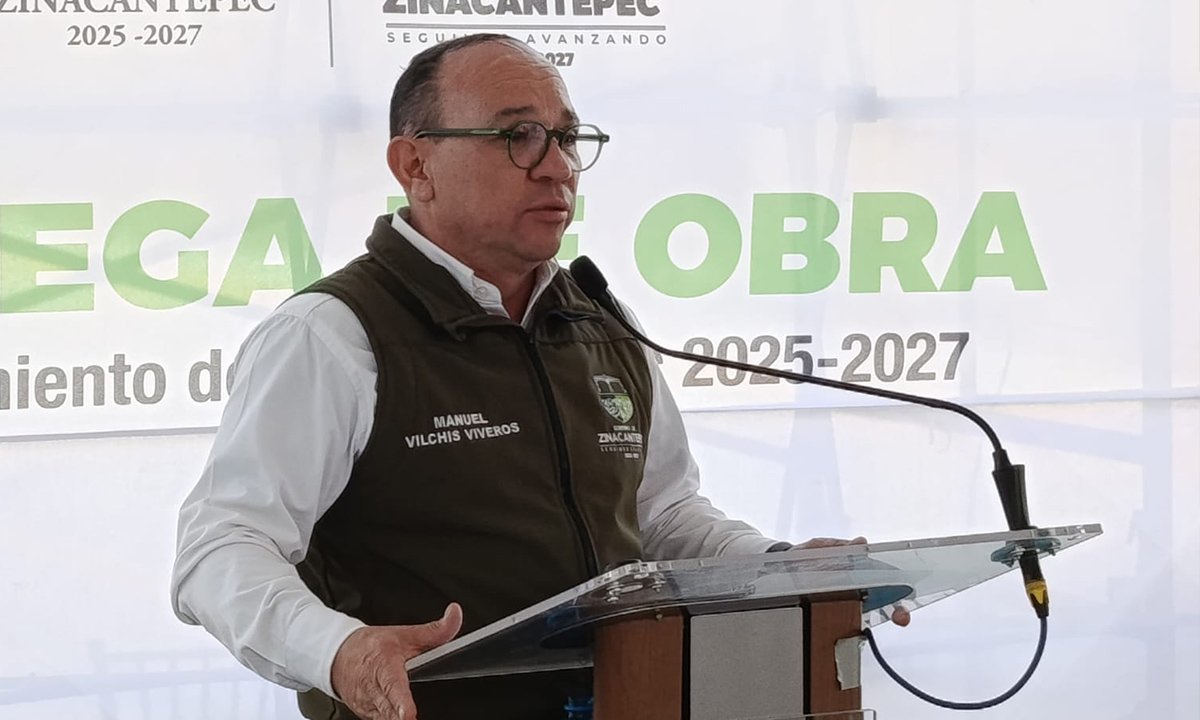 VIDEO - Alcalde Manuel Vilchis entrega calle renovada en Hacienda Barbabosa