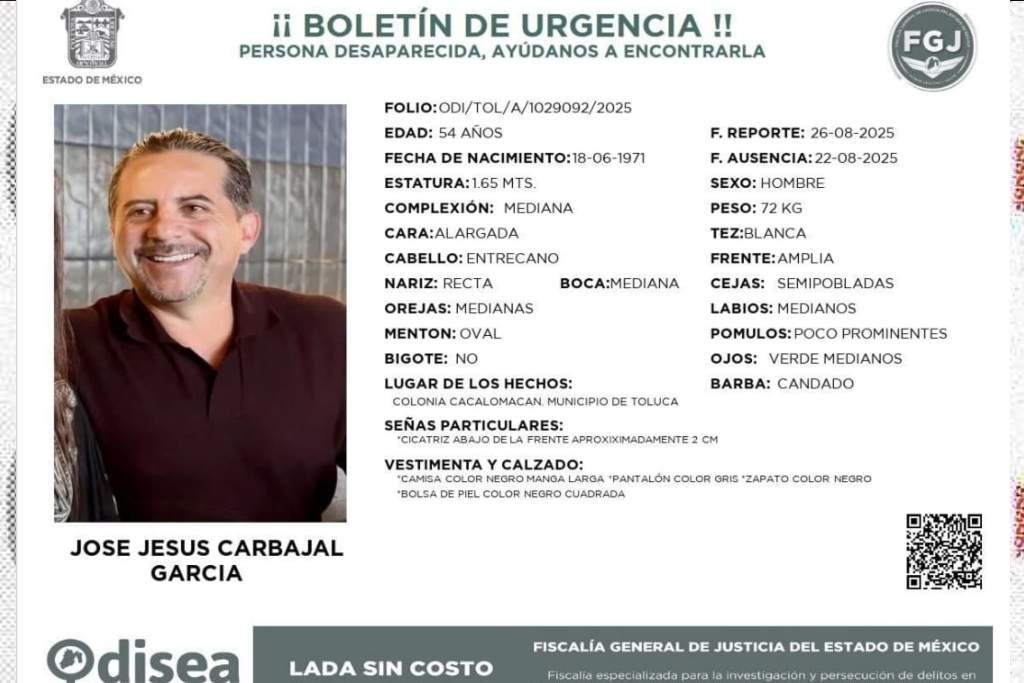 secuestrado en toluca