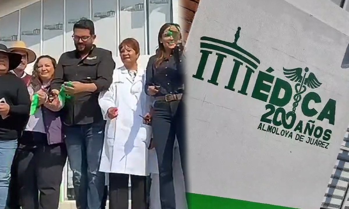 Adolfo Solís inaugura clínica gratuita en Rancho San Juan, Almoloya de Juárez