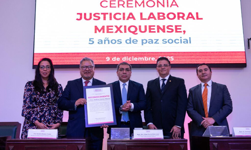 Cinco años de justicia laboral sin huelgas en Edomex: PJEdomex