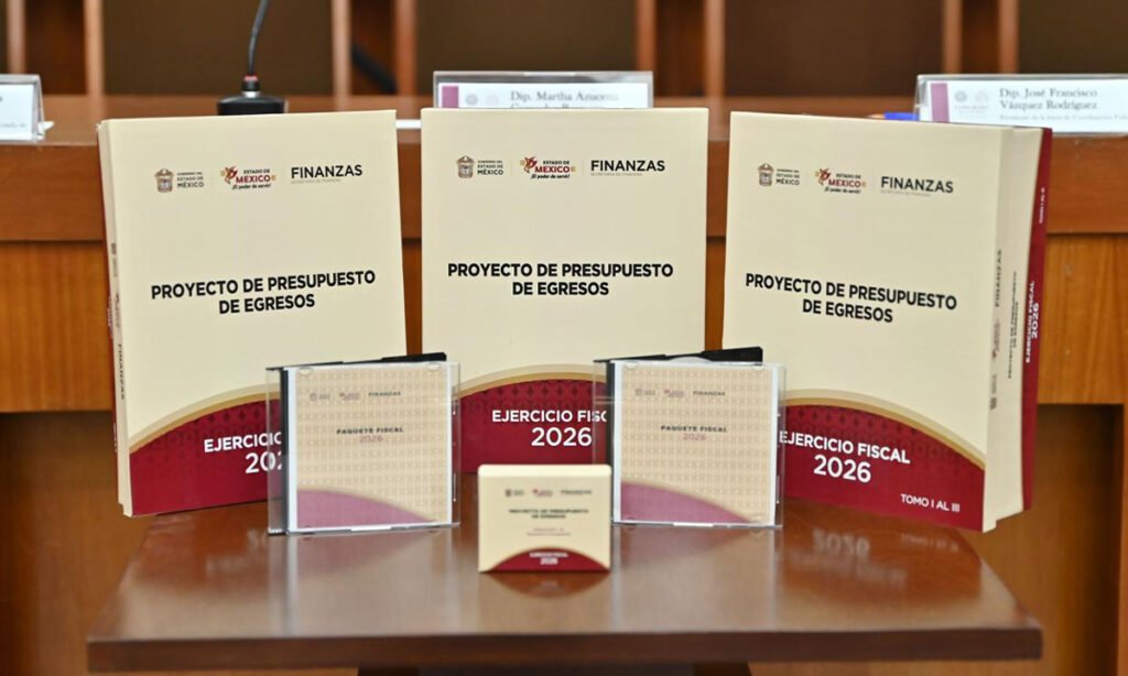 Congreso Edomex aprueba presupuesto 2026 sin deuda nueva
