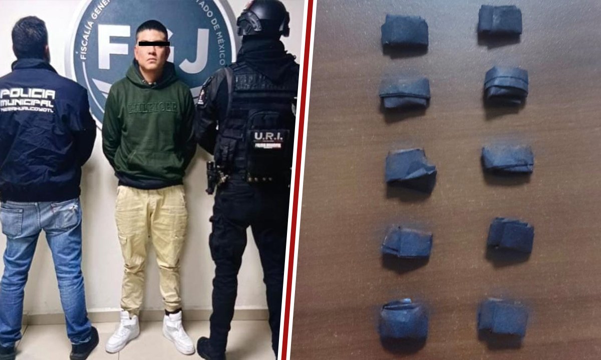 Policía de Nezahualcóyotl detiene a hombre relacionado con homicidio