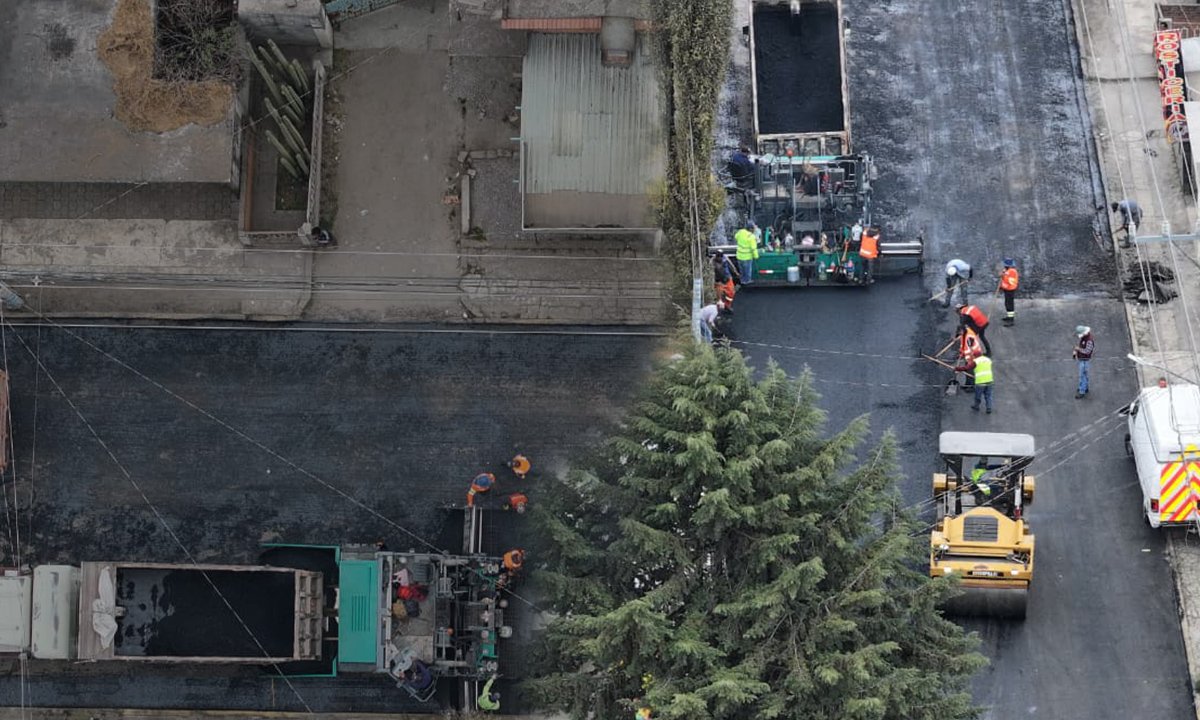 Repavimentación en San Pablo Autopan transforma conectividad en Toluca