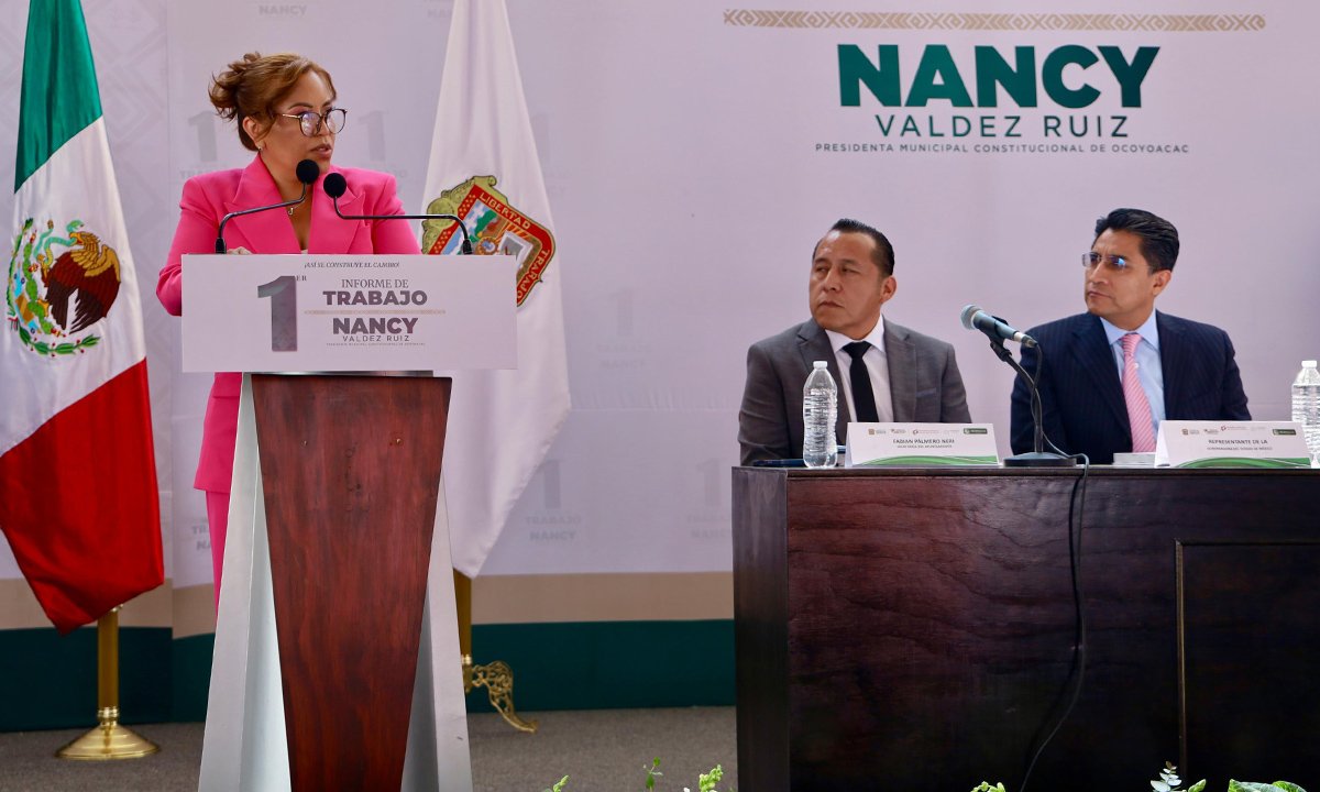 Transparencia y resultados marcan Primer Informe de Nancy Valdez