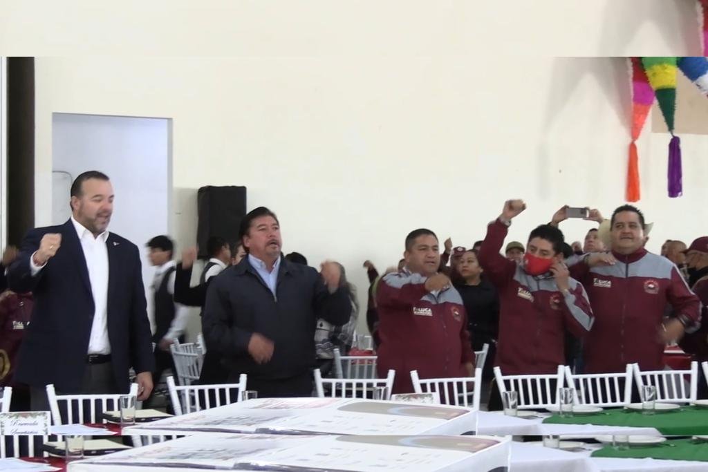 comida con el sindicato