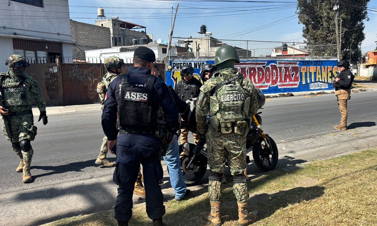 Alcalde Ricardo Moreno refuerza operativo al norte de Toluca
