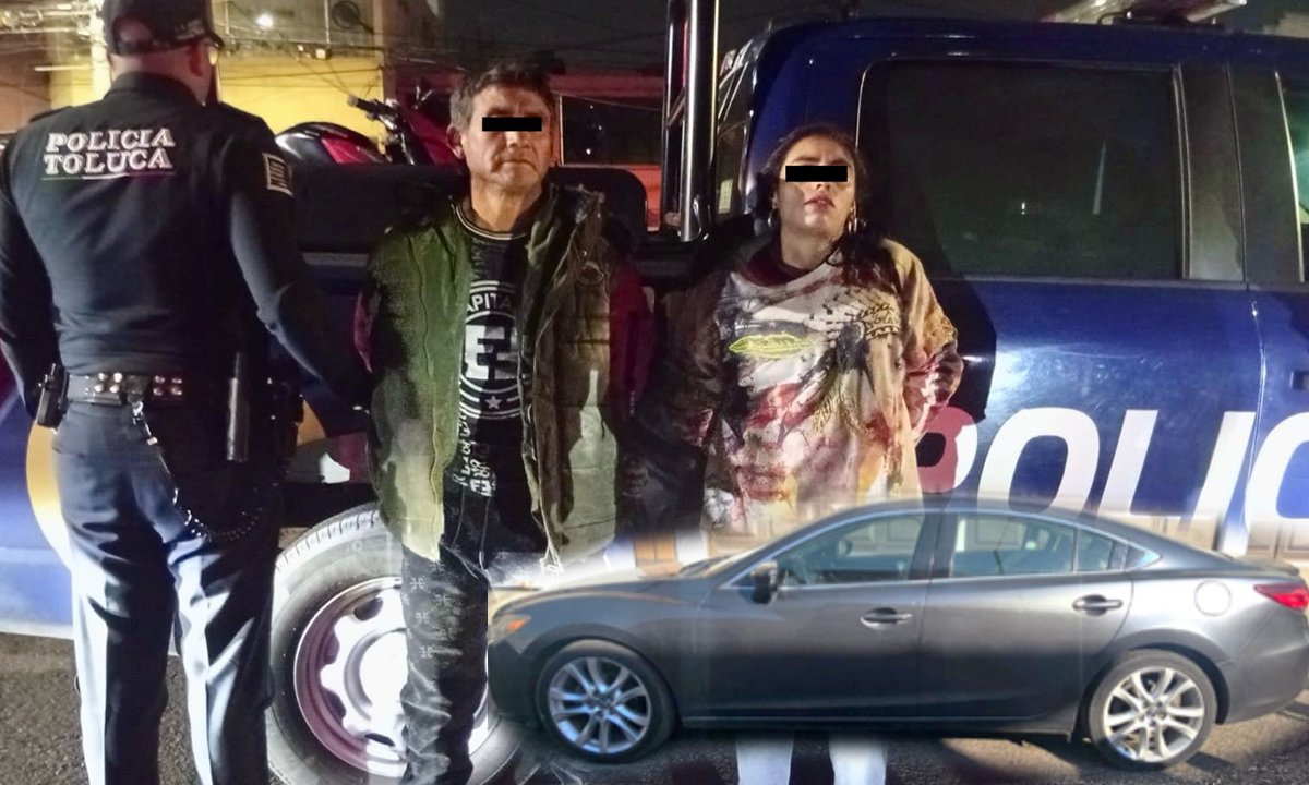 Caen seis ladrones en Toluca tras intensos operativos de seguridad