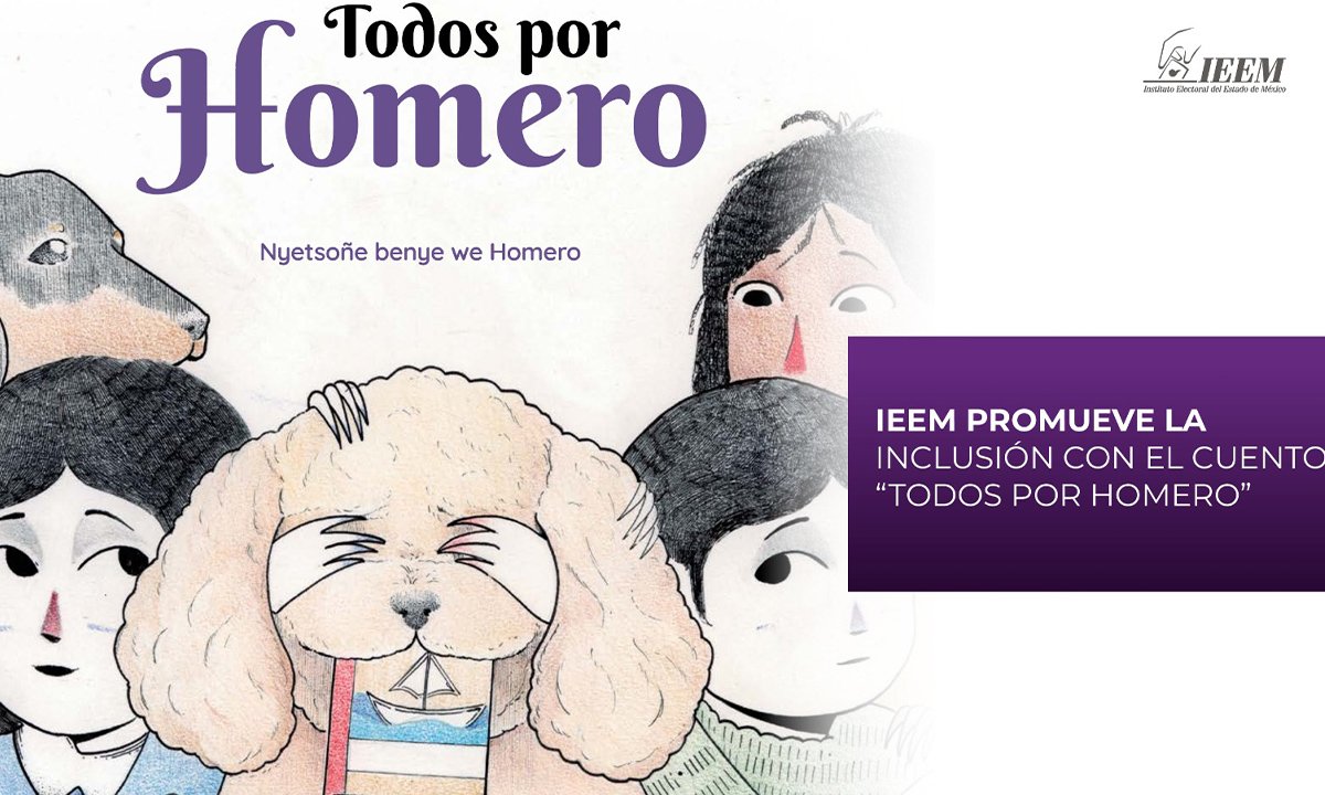 Homero, cuento del IEEM que fomenta la inclusión