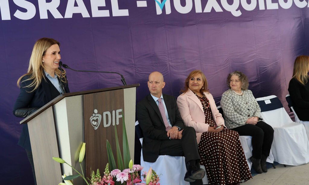 Huixquilucan e Israel impulsan salud emocional con mural simbólico
