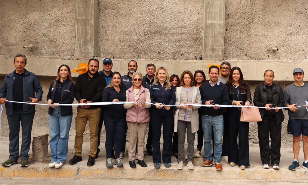 Huixquilucan refuerza seguridad con estabilización de talud en Balcones de la Herradura