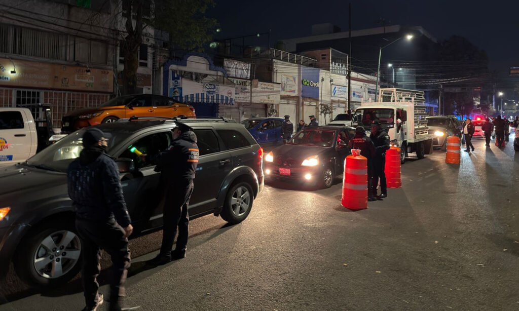 Ricardo Moreno refuerza Conduce sin Alcohol en Toluca para frenar accidentes