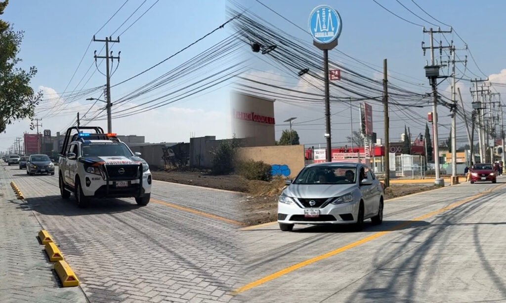 San Mateo Atenco abre primera etapa de obra en la Avenida 2 de Abril