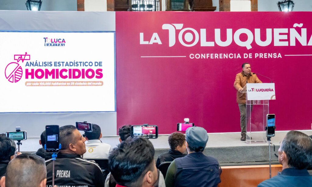 "Toluca logra la mayor baja delictiva en diez años": Ricardo Moreno