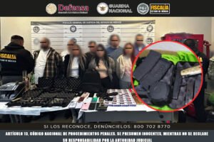 VIDEO - Cateo en Tecámac destapa guarida criminal con arsenal y drogas