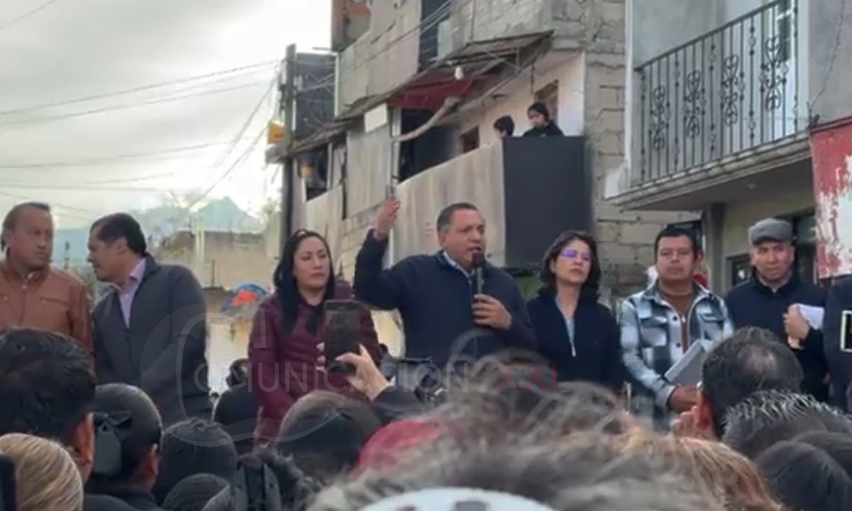 Cacalomacán sale del abandono con pavimentación histórica: Ricardo Moreno