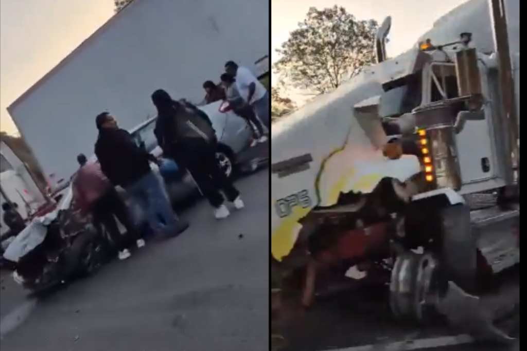 accidente vial en la Toluca-Naucalpan