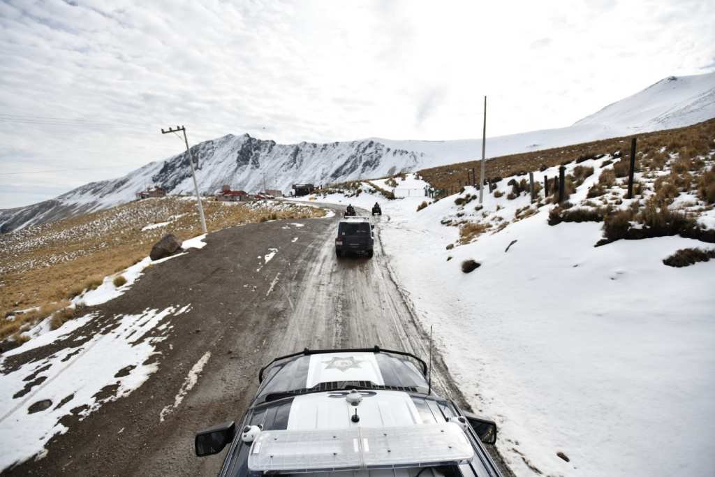 seguridad en el nevado de Toluca