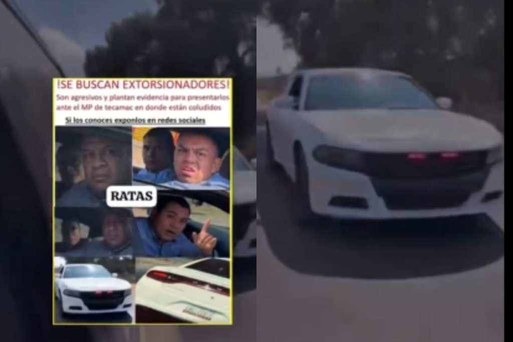 policias extorsionan en la México - Pachuca