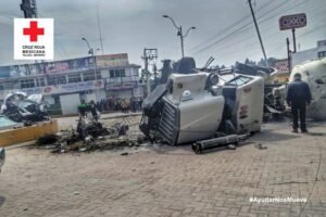 accidente en Almoloya de Juárez
