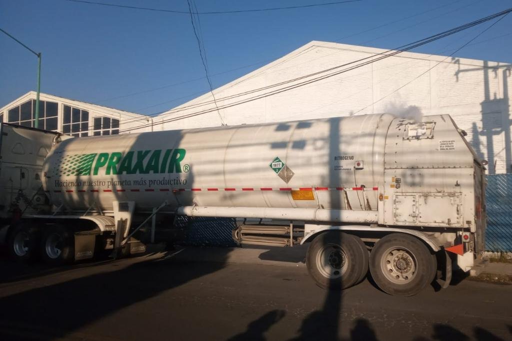 pipa con nitrogeno en Toluca