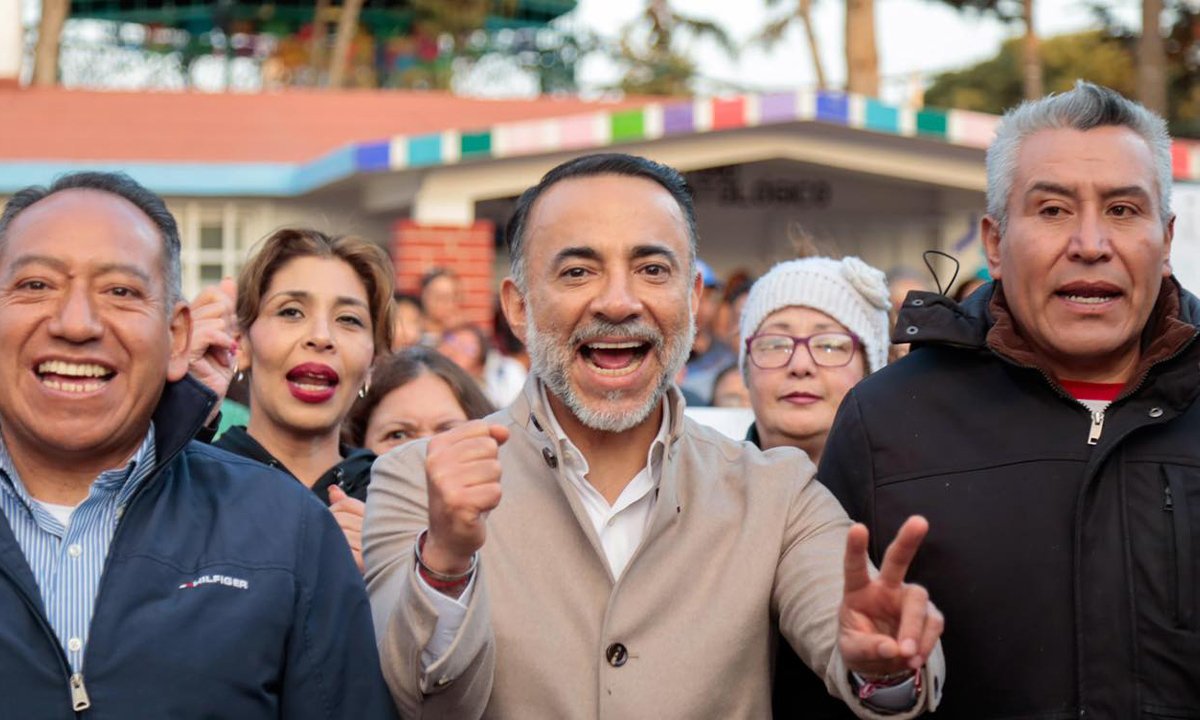 Alcalde de Metepec entrega rehabilitación en Agrícola Lázaro Cárdenas