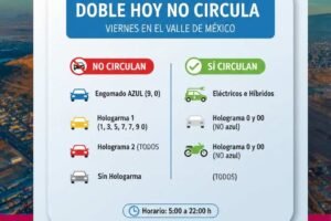 doble hoy no circula