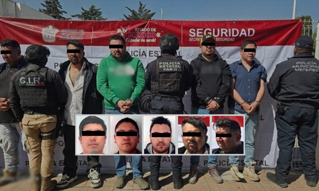 Cae grupo de extorsionadores en Metepec por Operativo Argos