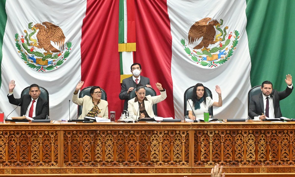 Congreso Edomex aprueba reforma sobre investigación de delitos
