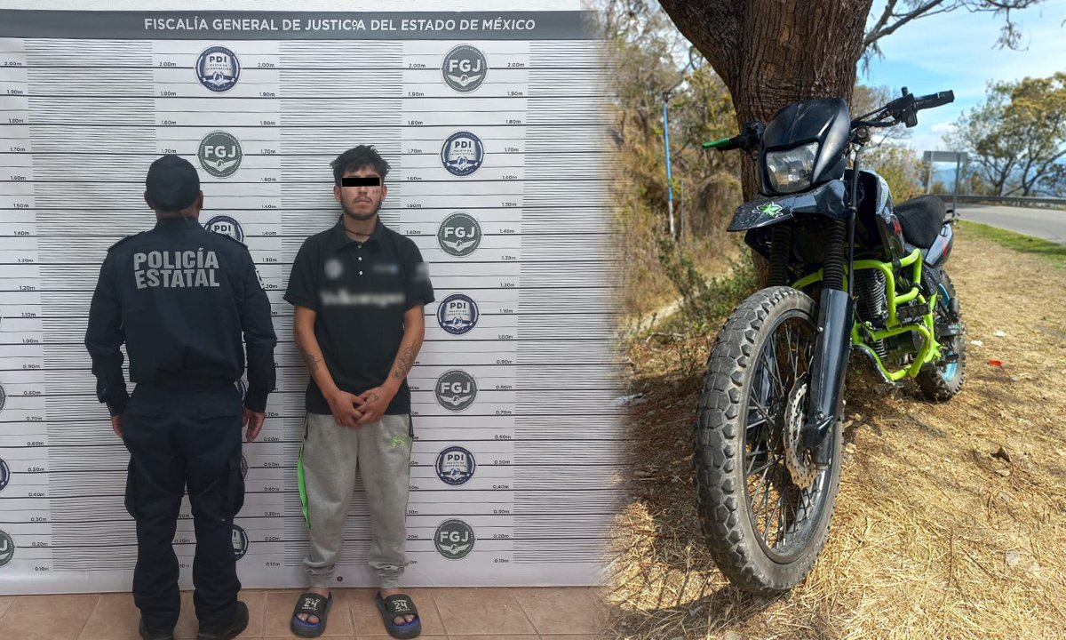 Detienen en Valle de Bravo a joven con marihuana y radio de halconeo