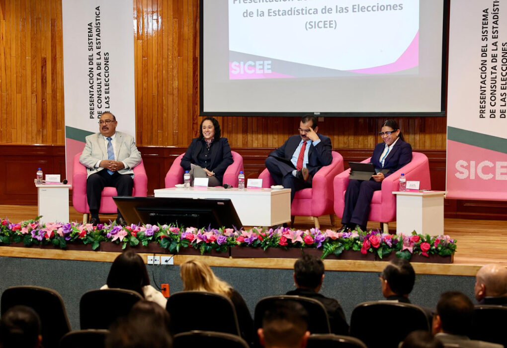 INE e IEEM presentan sistemas para consultar resultados en tiempo real