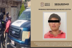 Intentó raptar a bebé y agredió a mujer en Tejupilco