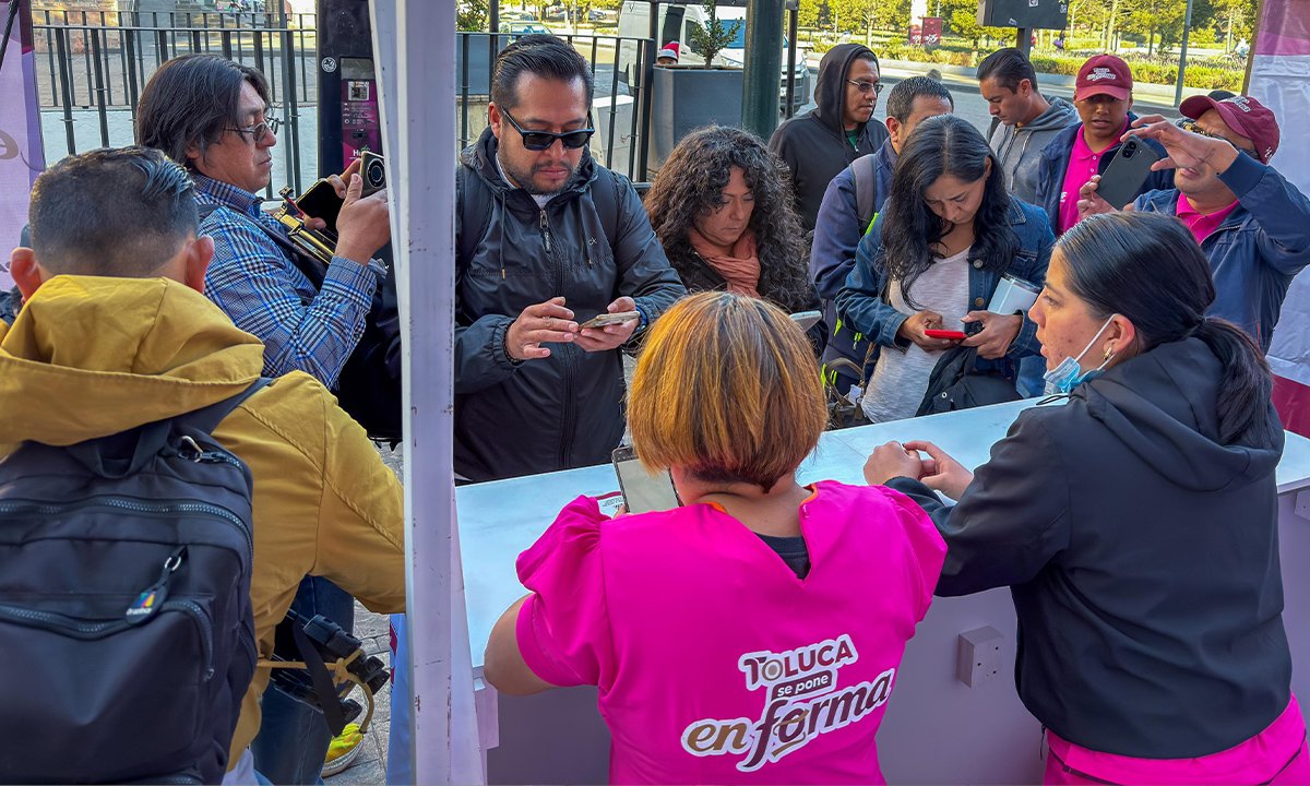 Más de tres mil personas se suman a “Toluca se pone en forma”