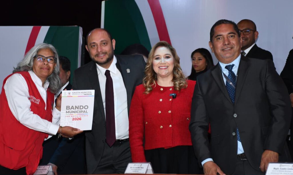 Orden y movilidad, ejes del Bando Municipal 2026 en San Mateo Atenco