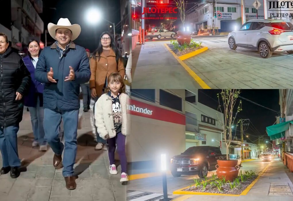Renuevan avenida Andrés Molina Enríquez en Jilotepec